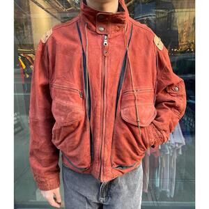 Vintage Suede Bomber